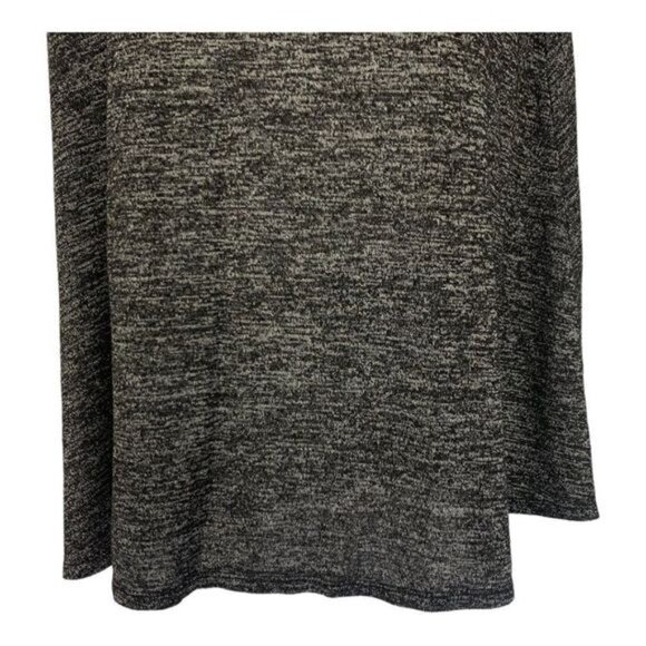 Bobbie Brooks Ladies Black & Gray Short Sleeve Top Size L Rayon/Polyester/Spande - Picture 2 of 6